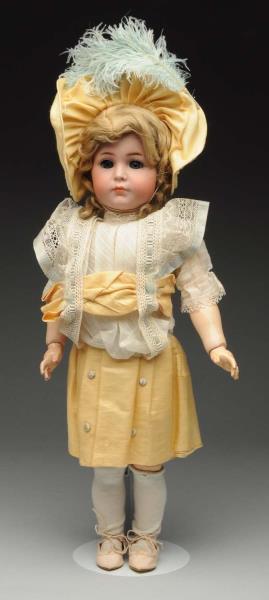 Appraisal: Stunning K R Character doll German bisque socket head incised