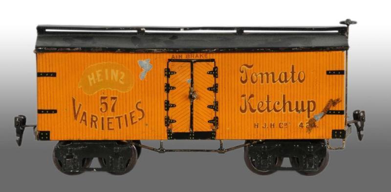 Appraisal: Marklin -Gauge Heinz Pickle Varieties Box Car Description Hand-painted tin