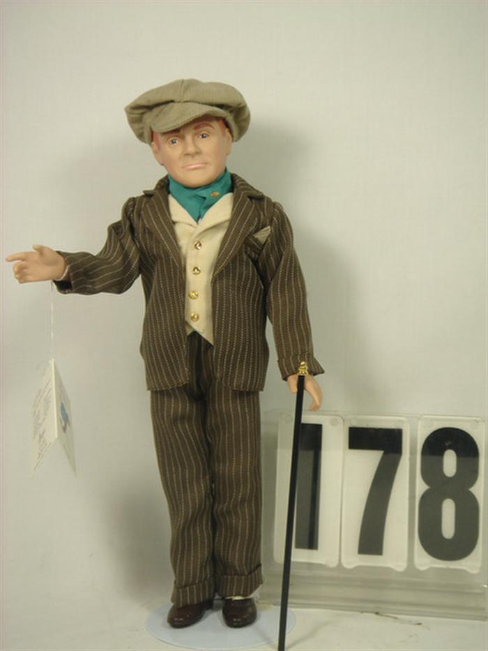 Appraisal: Effanbee James Cagney Doll inches tall vinyl all original and