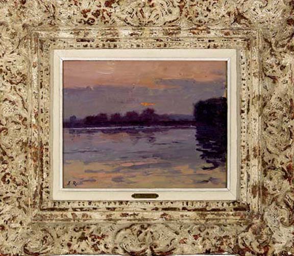 Appraisal: Jules Ernest Renoux French - Coucher de Soleil Sur la