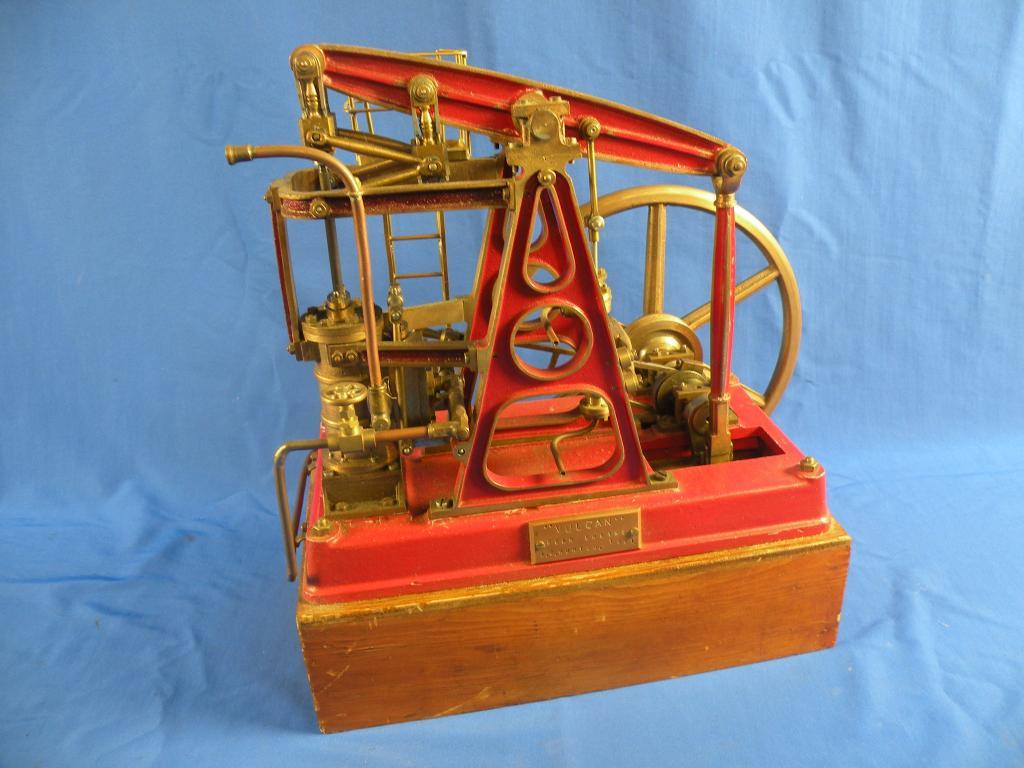 Appraisal: A Reeves Vulcan beam engine with 'A' frame construction mainly