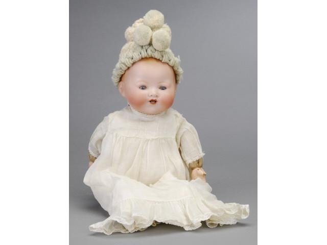 Appraisal: Armand Marseille Rock-A-Bye Baby Germany ca bisque flange head with