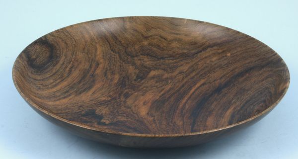 Appraisal: Bob Stocksdale - Brazilian rosewood bowl diam good condition Provenance