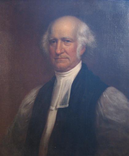 Appraisal: JAMES REID LAMBDIN american - PORTRAIT OF REVEREND C MCILWAINE