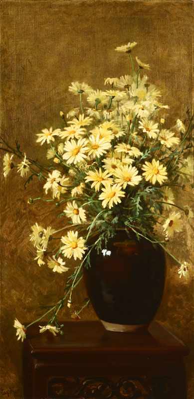 Appraisal: Edith White - Berkeley CA Still Life with Yellow Daisies