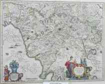 Appraisal: Dominio Fiorentino Map by Joan and Cornelis Blaeu Amsterdam ca