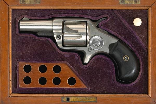 Appraisal: A cased Colt New Line revolver Serial no caliber inch