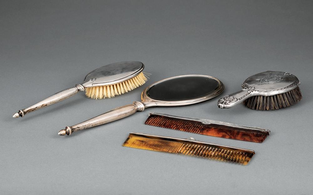 Appraisal: WALLACE STERLING SILVER DRESSER SETWallace Sterling Silver Dresser Set comprised