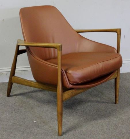 Appraisal: Midcentury Ib Kofod-Larsen Lounge Chair Ib Kofod-Larsen for Christiansen Larsen