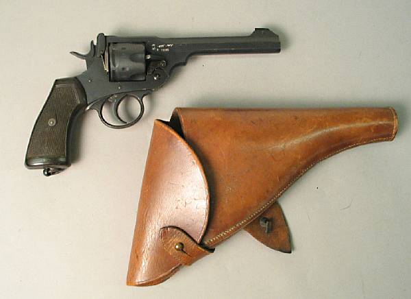 Appraisal: A British Webley Mark VI military revolver Serial no caliber