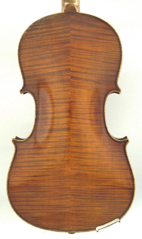 Appraisal: Good late th century viola the two piece back of