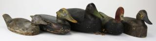 Appraisal: wooden duck decoys incl Fred Allen wooden duck decoys incl