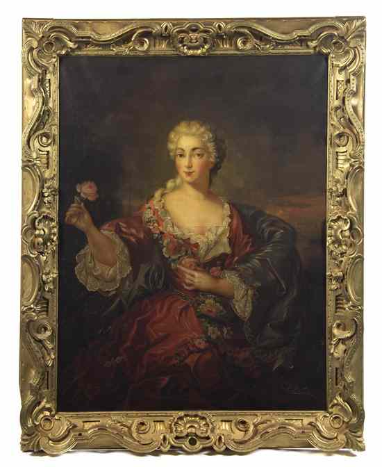 Appraisal: Artist Unknown Continental School th century Portrait of a Lady