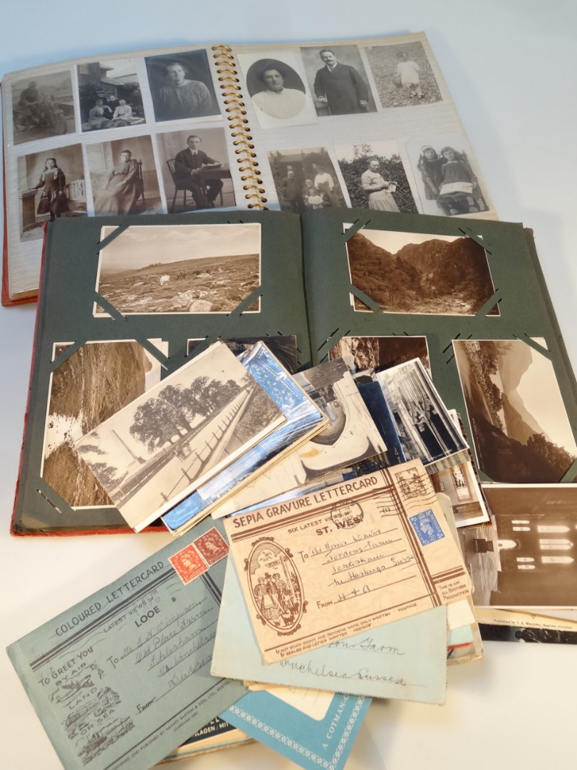 Appraisal: Postcards and ephemera to include various early thC and later