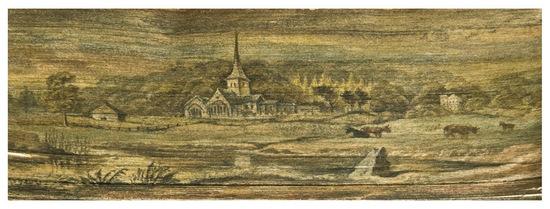 Appraisal: DOUBLE FORE-EDGE PAINTING - The Book of Common Prayer The