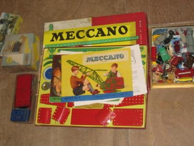 Appraisal: A Meccano No outfit boxed and a further small quantity