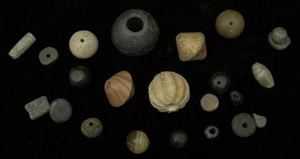 Appraisal: Assorted Stone and Hardstone Beads Provenance The Collection of Patti