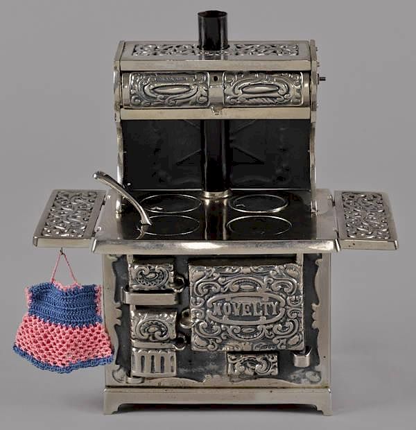 Appraisal: Kenton cast iron nickel and tin Novelty stove Kenton cast