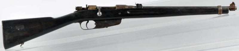 Appraisal: Carcano Model Short Rifle Description Serial Bore shows fair condition