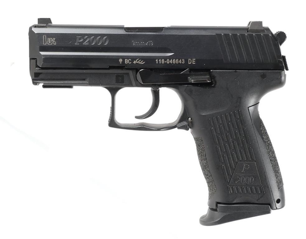 Appraisal: HK P semi auto mm pistol Approx barrel HK case