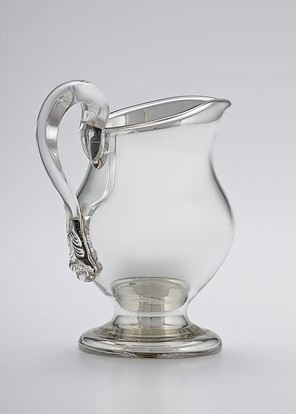 Appraisal: MERCURY GLASS PITCHER ATTRIBUTED TO NEW ENGLAND American third quarter