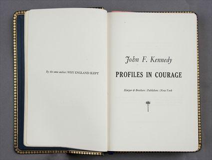 Appraisal: KENNEDY JOHN F PROFILES IN COURAGE INAUGURAL EDITION Special Presentation