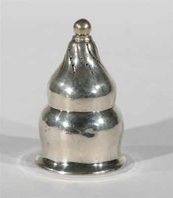 Appraisal: A Georg Jensen silver pepper model no stamped marks cm