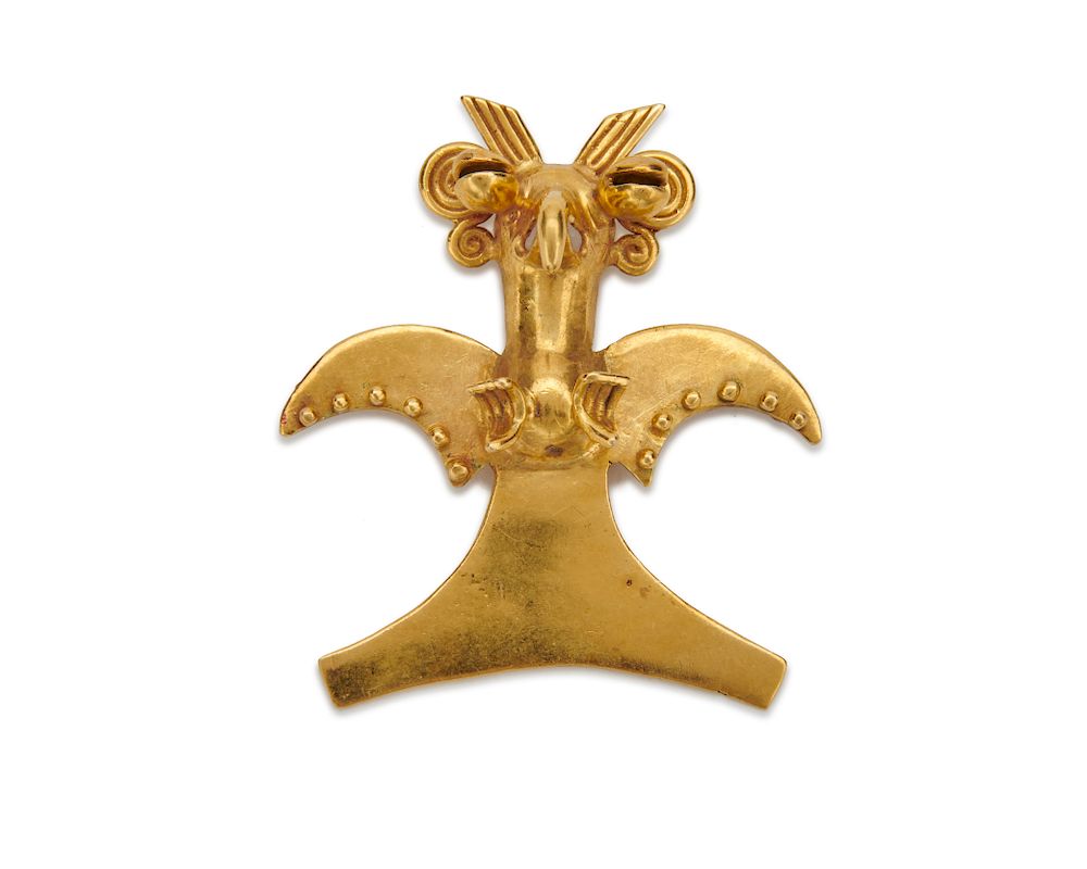 Appraisal: K Gold Bird Pendant K Gold Bird Pendant dwts x