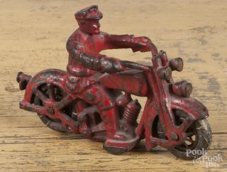 Appraisal: Hubley cast iron Harley Davidson motorcycle '' l