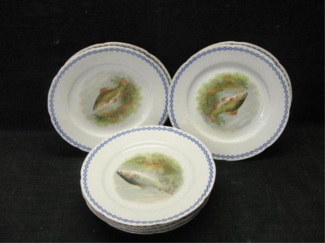 Appraisal: Fish Plates as is From a New Rochelle home