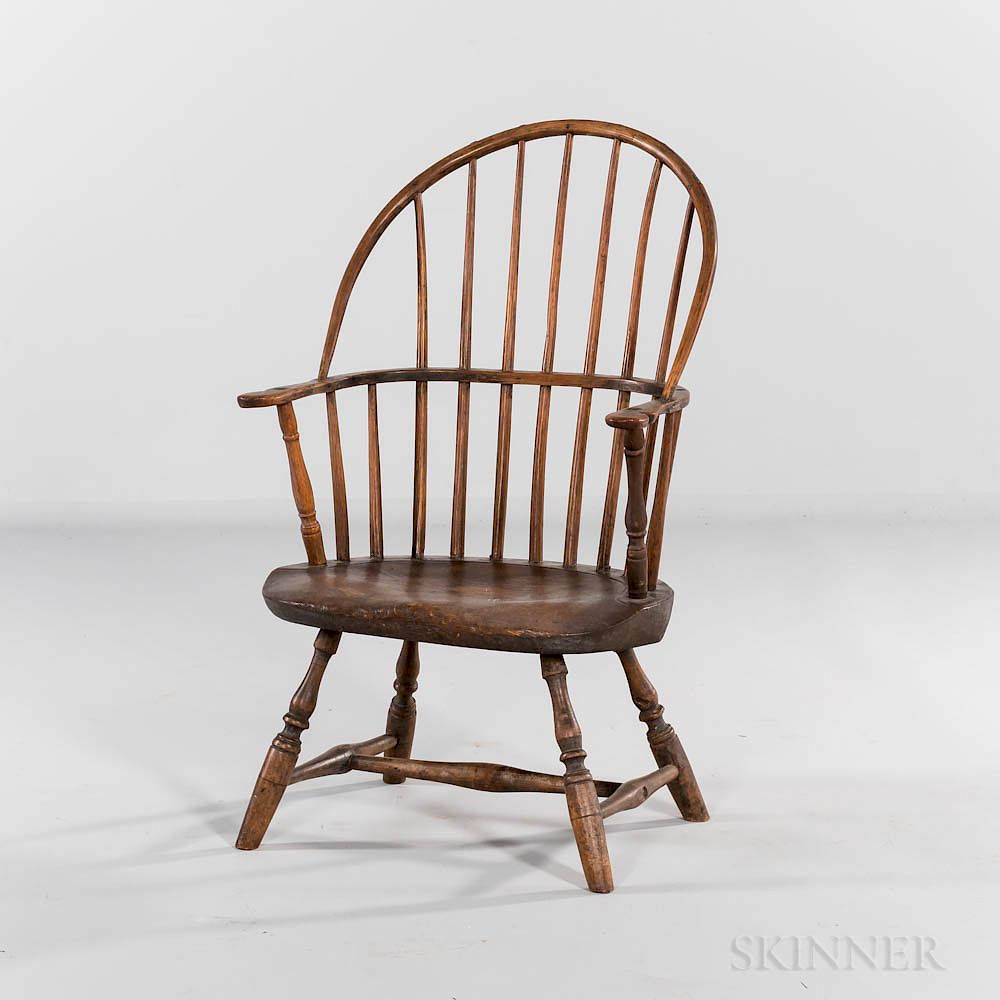 Appraisal: Child's Sack-back Windsor Chair Child's Sack-back Windsor Chair New England