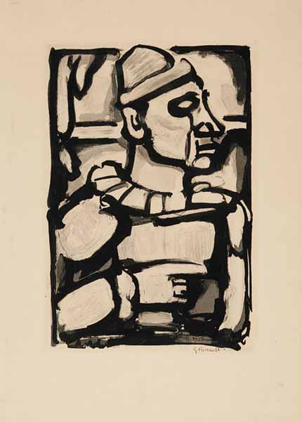 Appraisal: After Georges Rouault French - Amer Citron aquatint after a