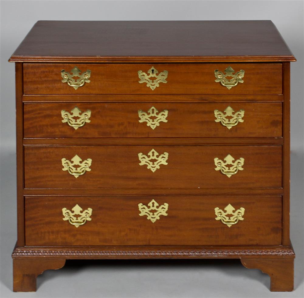 Appraisal: BAKER HISTORIC CHARLESTON COLLECTION MAHOGANY CHEST OF DRAWERS drawer with