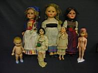 Appraisal: PLASTIC DOLLS Various sizes PLASTIC DOLLS