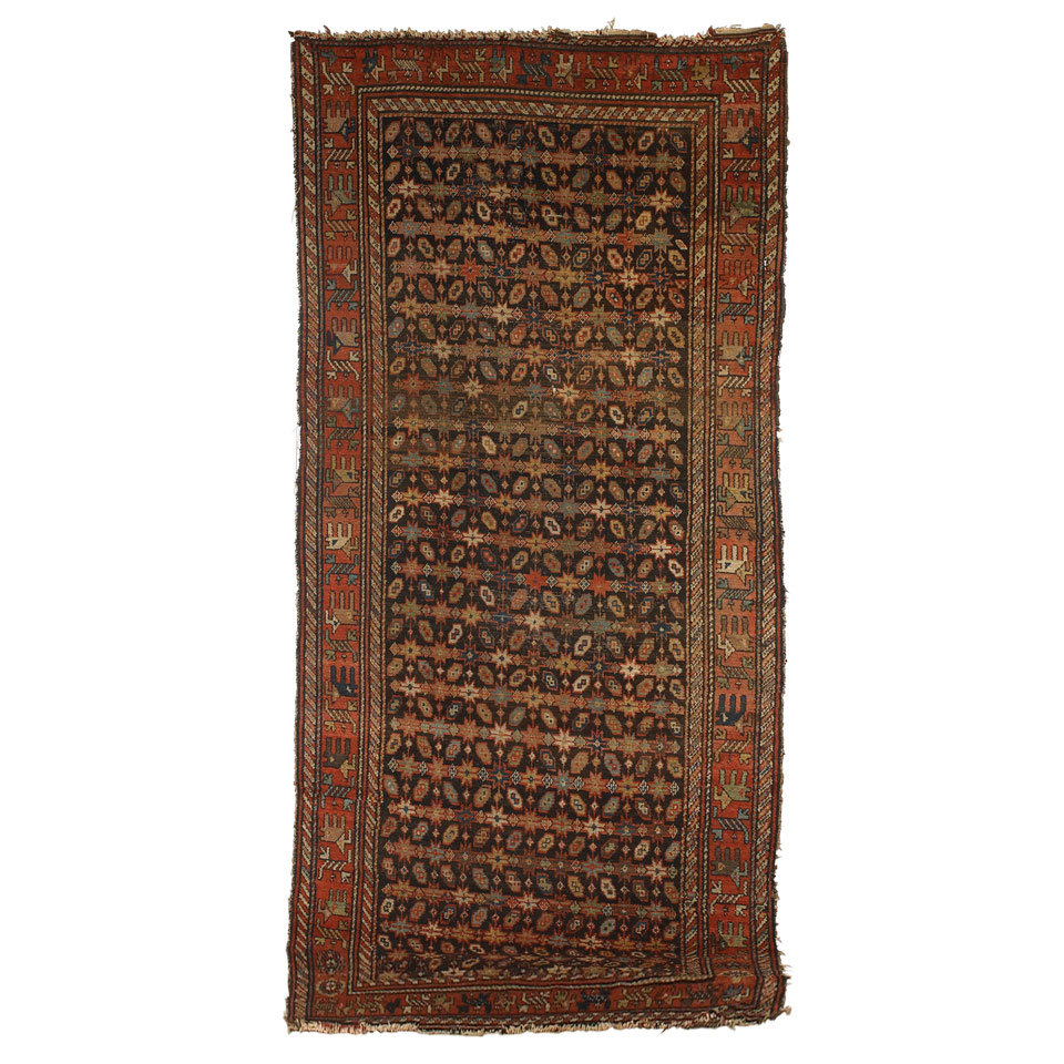 Appraisal: Kurdish Long Rug ft height x ft width height x