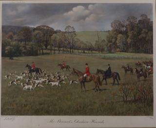 Appraisal: F B Voss Mr Stewart's Cheshire Hounds Litho F B