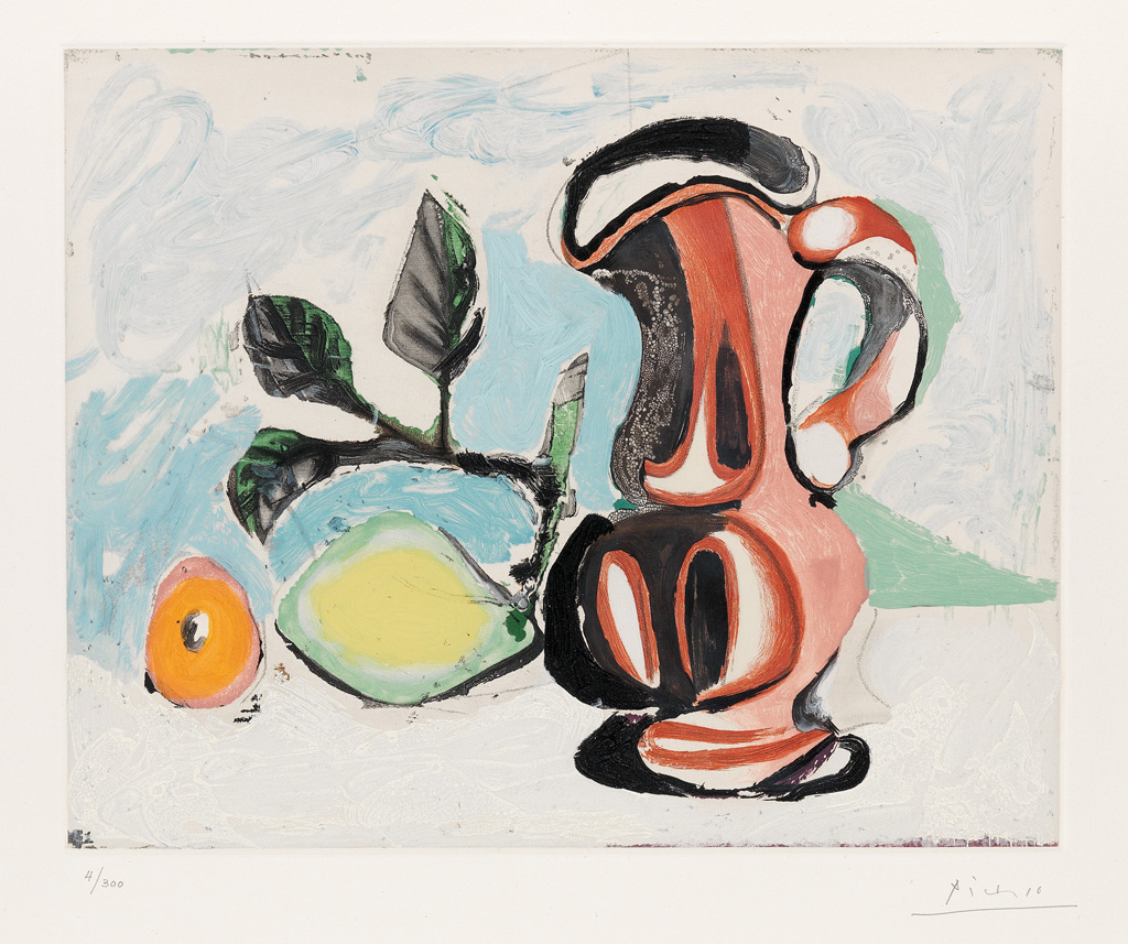 Appraisal: PABLO PICASSO after Nature morte au Citron et au Pichet