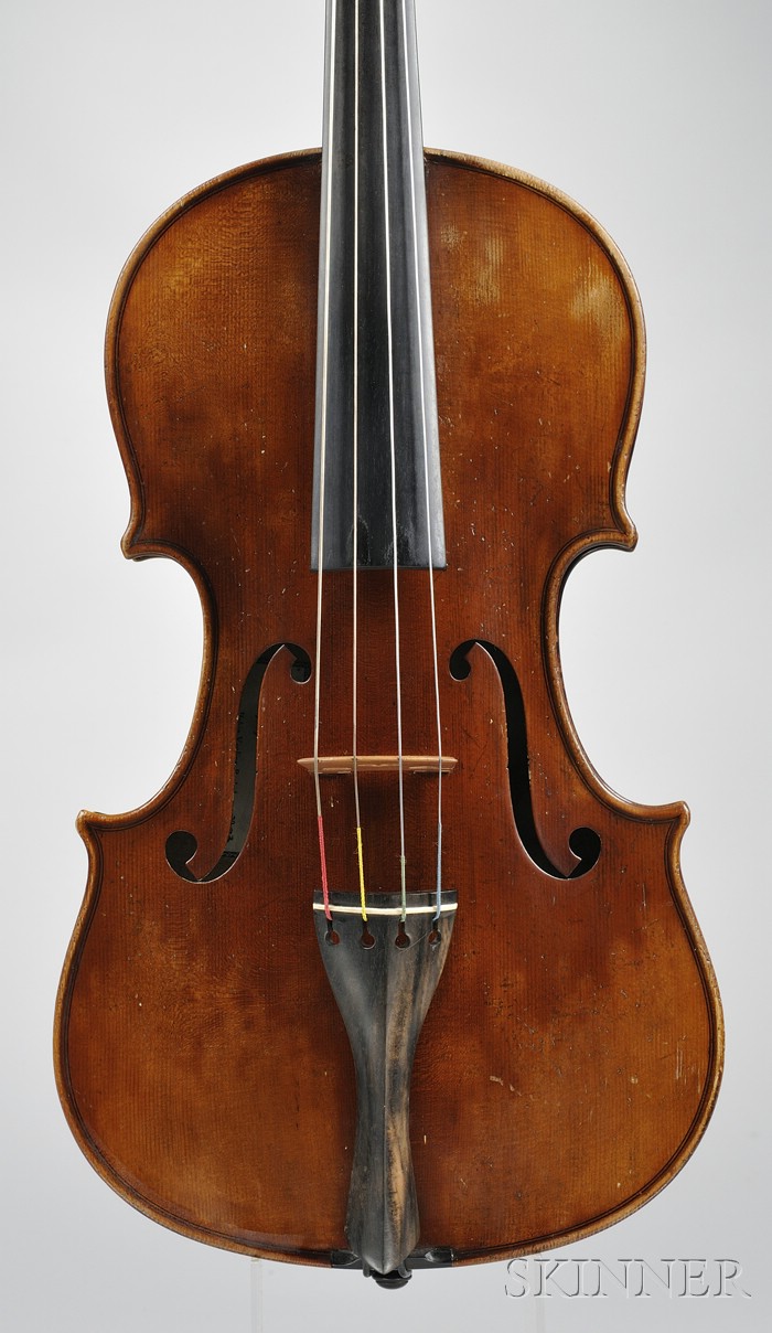 Appraisal: Modern Viola labeled JAY HAIDE length of back cm in