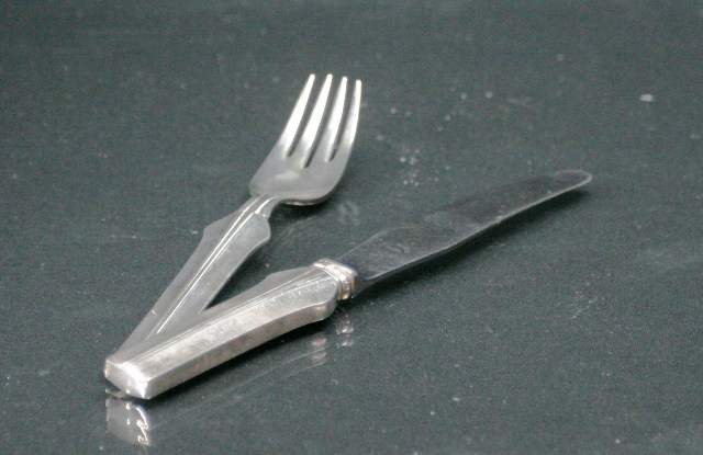 Appraisal: A part set of 'Elsinore' pattern flatware by Georg Jensen