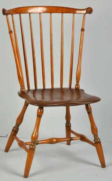 Appraisal: Spindle Back Chair Description Circa Nine spindles