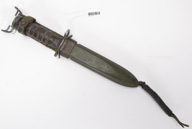 Appraisal: Early US M Utica bayonet designed to fit the US