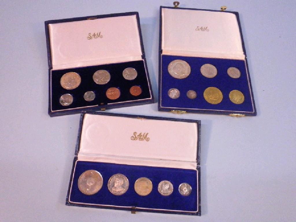 Appraisal: South Africa proof set cased proof set cased Swaziland proof