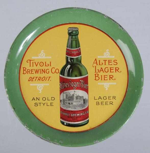 Appraisal: Early Tivoli Brewing Company Change Tray Description Circa to Very