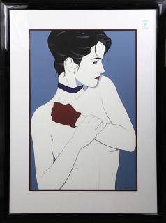 Appraisal: Print Patrick Nagel Patrick Nagel American - Woman with Glove