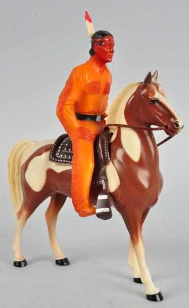 Appraisal: Hartland Tonto Horse Rider Description Set includes feather knife and