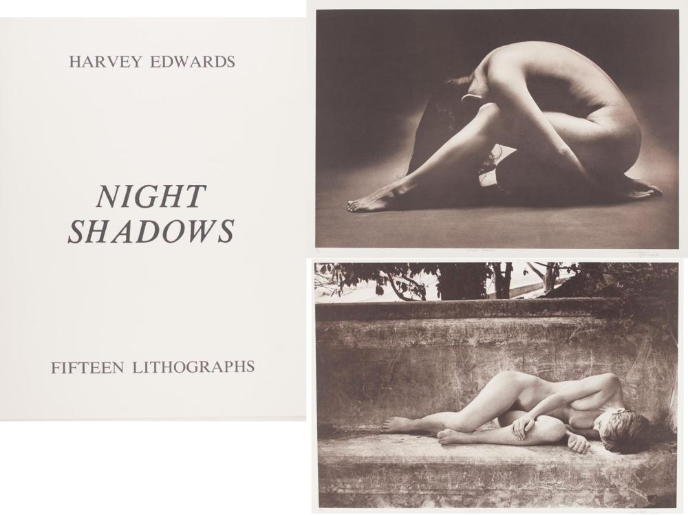 Appraisal: HARVEY EDWARDS United States th century fifteen lithographs Night Shadows