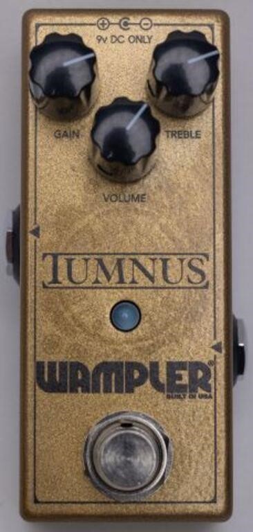 Appraisal: Wampler Tumnus Overdrive Guitar Effects Pedal tested - working approx