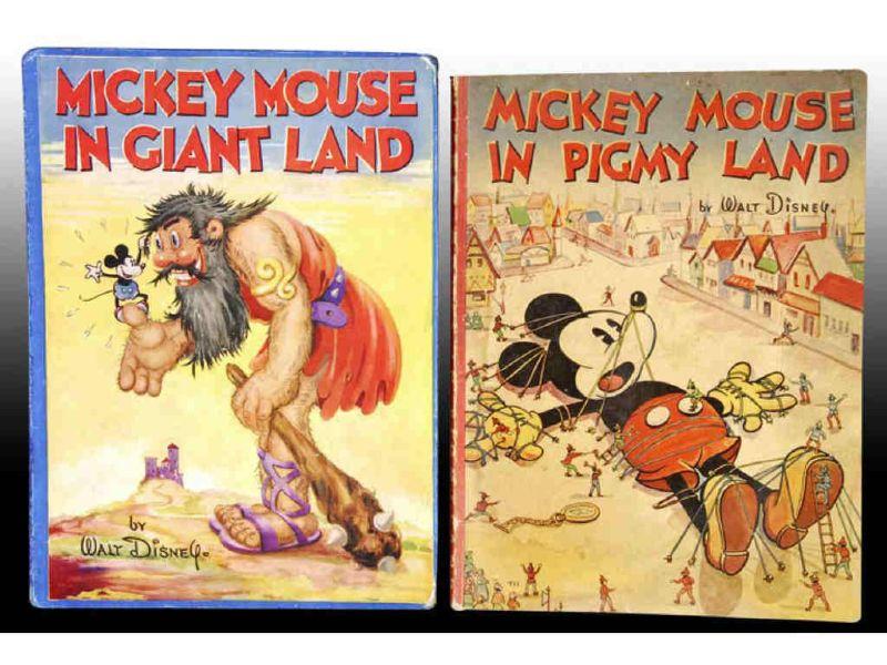 Appraisal: Lot of Walt Disney Mickey Mouse Story Books Description ''Mickey