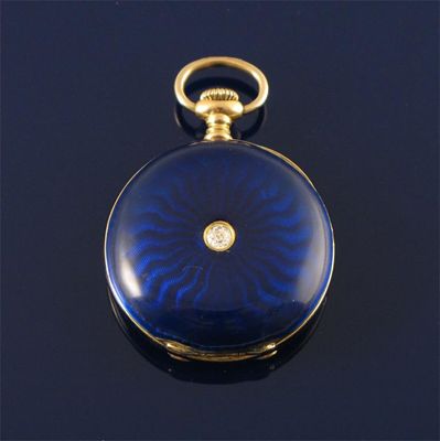 Appraisal: A late th century lady's fob watch the ct gold