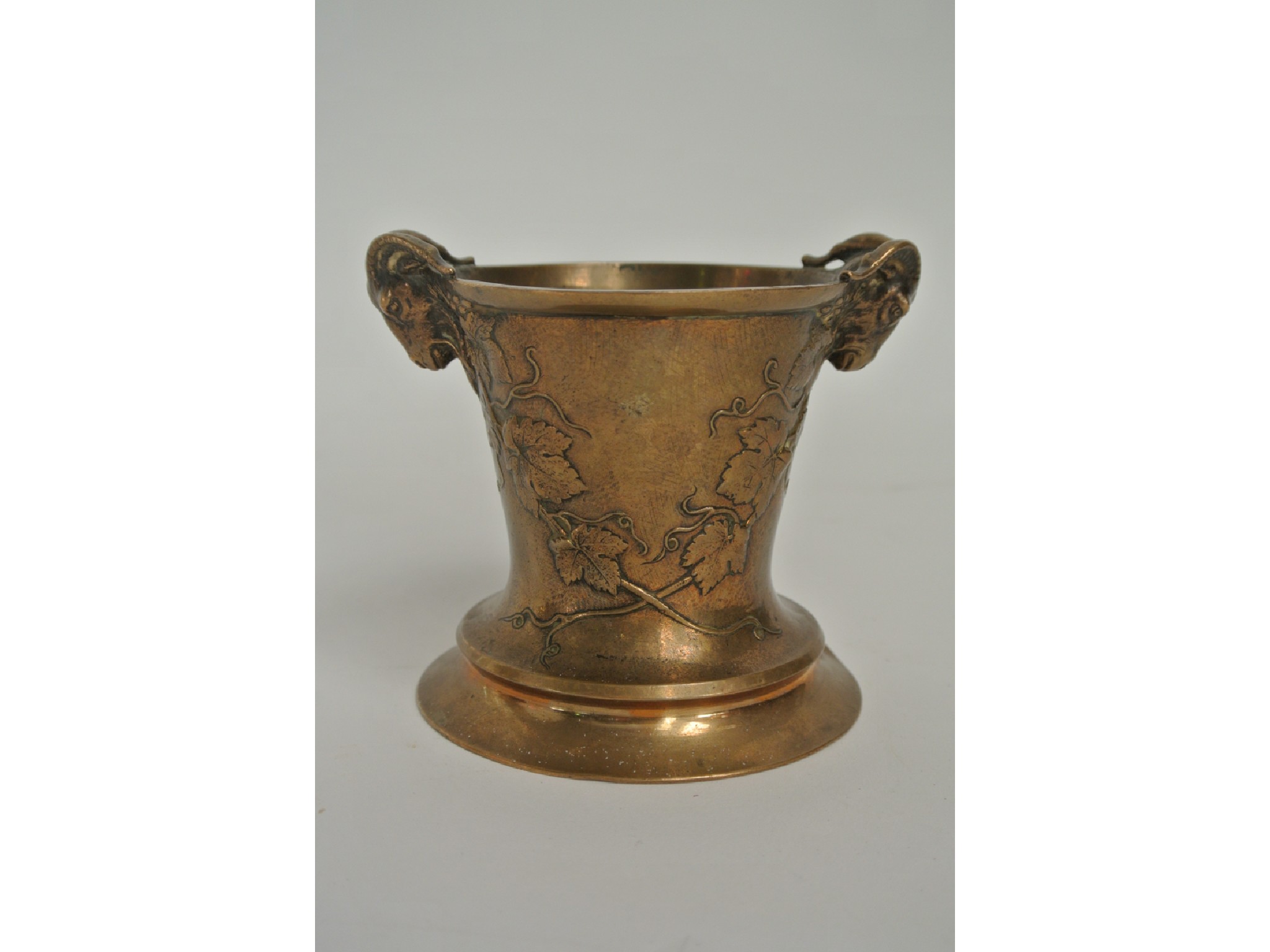 Appraisal: A good quality th century cast metal bacchanalian cup the